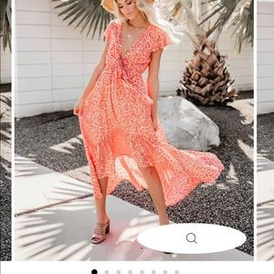 Vici “kissed by the sun” dress